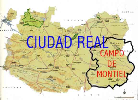 Mapa de Ciudad Real